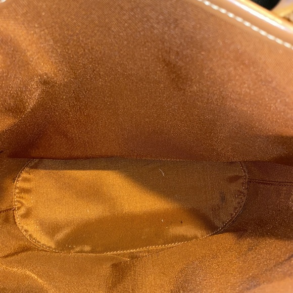 Longchamp Vintage Mini Brown Leather Tote. - Picture 6 of 6